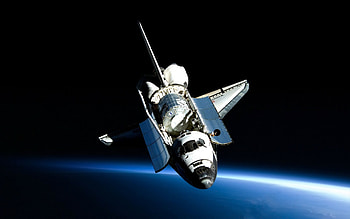 Space Shuttle, Background HD wallpaper