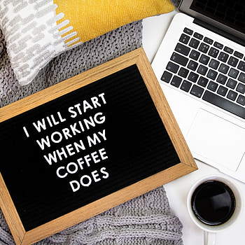 Coffee, Words, Inscription, Nameplate, Plate, Text, Work HD phone wallpaper