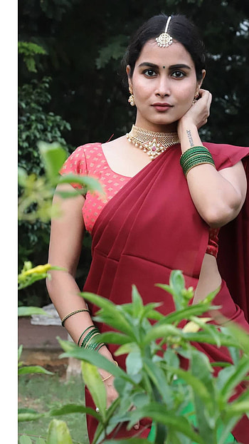Kanchan bamne, telugu actress, davani HD phone wallpaper