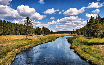 Landscape, Rivers, Sky HD wallpaper
