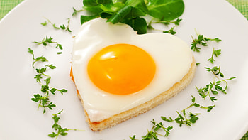 Breakfast, egg, toast, food HD wallpaper