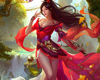 Fantasy Girl, fantasy, art, woman, beauty HD wallpaper
