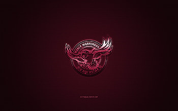 Manly Sea Eagles, Australian rugby club, NRL, red logo, red carbon fiber background, rugby, Sydney, Australia, Manly Sea Eagles logo HD wallpaper