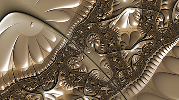 Trippy Psychedelic Fractal, trippy, psychedelic, aesthetic, Abstract, fractal HD wallpaper