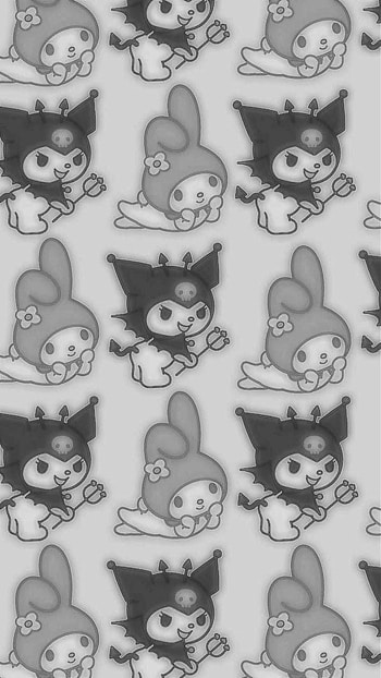 Kuromi y melody, mymelody HD phone wallpaper