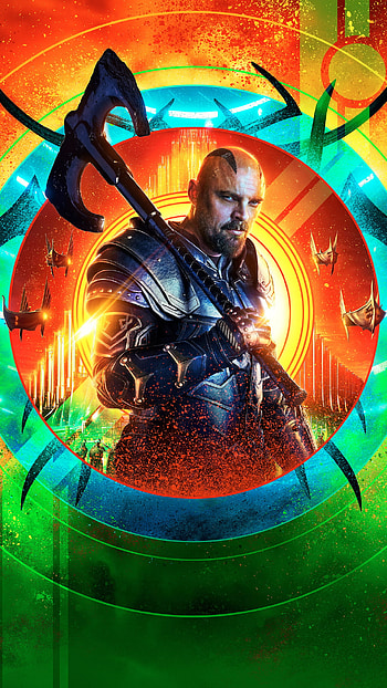 Karl Urban, Executioner Thor Ragnarok, 7 HD phone wallpaper