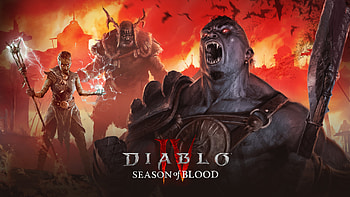 Diablo IV - Season of Blood, video game, Diablo IV HD wallpaper