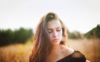 Beautiful Brunette Girl, girls, blonde, brunette, beautiful HD wallpaper