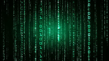 Matrix code, , Futuristic design, Digital encryption HD wallpaper