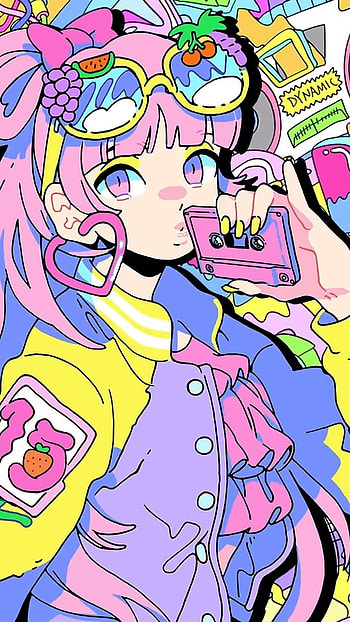 Baddie Pink, Anime, Aesthetic HD phone wallpaper