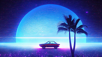 Retro Dream, retrowave, artist, artwork, digital-art, deviantart HD wallpaper
