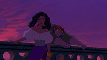 Esmeralda, The Hunchback of Notre Dame, Animation screencaps, Disney fan art HD wallpaper