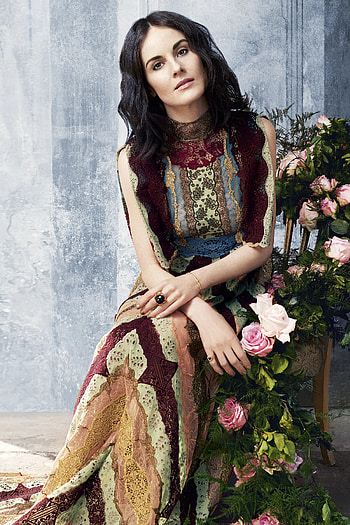 Michelle Dockery, Mini reunion, Downton Abbey HD phone wallpaper