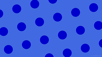 blue polka dots spots royal blue medium blue HD wallpaper