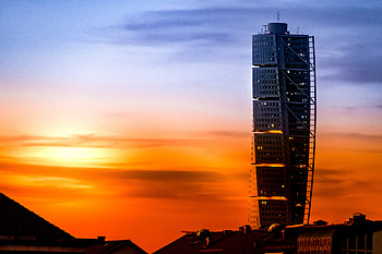 Cities, Sunset, Building, Tower HD wallpaper