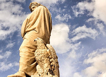 Dante Alighieri, Great poet, Italian traditions, Cultural heritage HD wallpaper