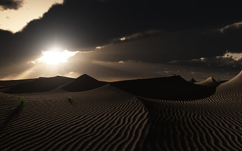 Landscape, Desert HD wallpaper