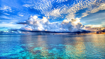 Crystal Clear Waters, Oceans HD wallpaper
