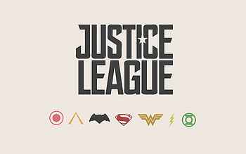 Justice League Minimalism Logos , justice-league, minimalism, logo, movies, wonder-woman, batman, cyborg, flash, aquaman, superman, artist, digital-art HD wallpaper