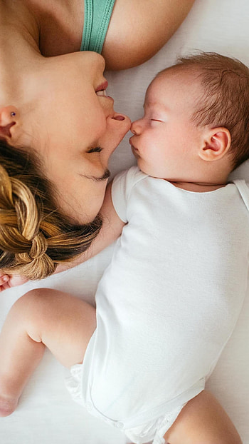 Baby Mom, Newborn Baby, Mom HD phone wallpaper