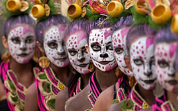 Brasil carnival, yellow, pink, white, girl, vicente concha, woman HD wallpaper