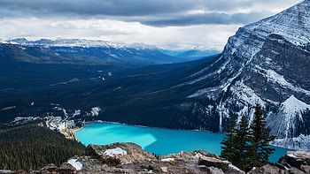Lake Mountain HD wallpaper