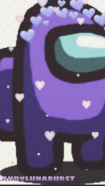 among us, purple HD phone wallpaper
