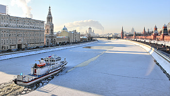 Russia, , Moscow, Moscow River, Motorship, Cities HD wallpaper
