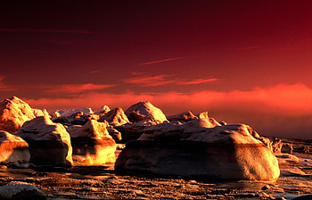 Landscape, Stones, Sky HD wallpaper