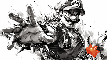 Epic Mario from Super Mario Bros!, video game, Mario, Super Mario Bros. HD wallpaper