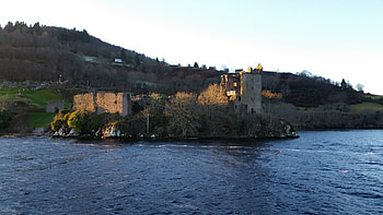 Loch Ness, Scottish Highlands, Serene lake, Thousand wonders HD wallpaper