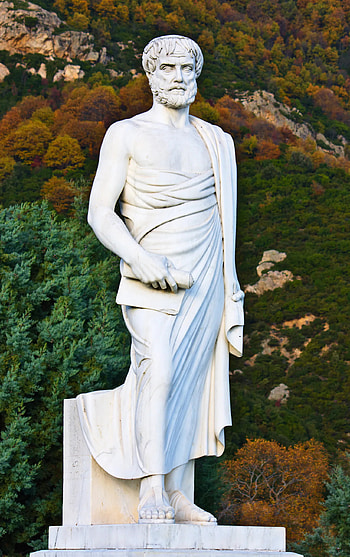 Aristotle, Contradictory beliefs, Controversial figure, Enduring popularity HD phone wallpaper