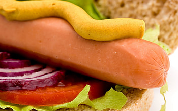 Sausage, Mustard (Food) HD wallpaper