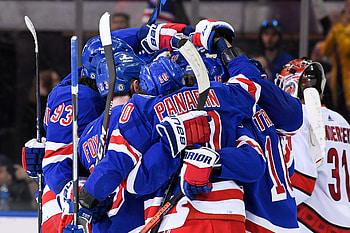 New York Rangers, NHL roundup, Hurricanes pull away, Metropolitan HD wallpaper