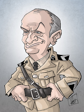 Louis de Funes, Movies, ArtStation caricature HD phone wallpaper