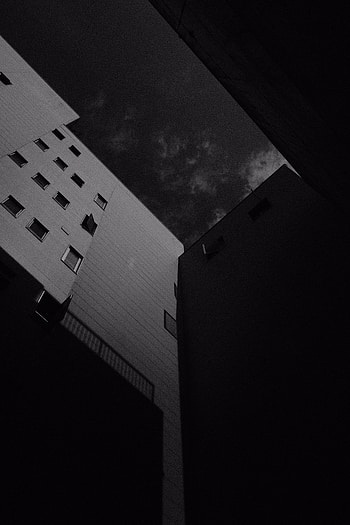 Building, Bw, Chb, Facade, Bottom View HD phone wallpaper