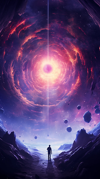 Majestic Supernova, Sci Fi, space, cosmos, galaxy HD phone wallpaper