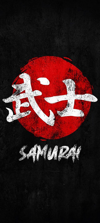 Samurai, symbol, art HD phone wallpaper
