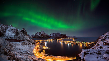 Aurora Borealis Norway, , windows HD wallpaper