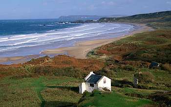 White Park Bay, Ireland HD wallpaper