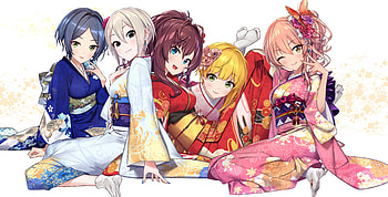 Frederica Miyamoto, Anime, The Idolm@ster Cinderella Girls, Kanade Hayami, Mika Jougasaki, Shiki Ichinose, Syuko Shiomi, The Idolm@ster HD wallpaper