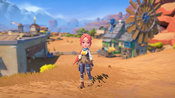 My Time at Sandrock Game, video game, My Time at Sandrock HD wallpaper