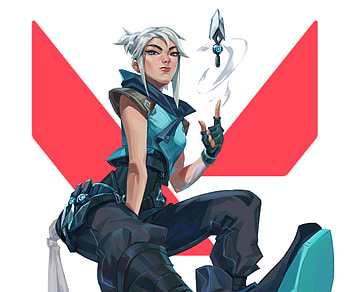 Jett - Valorant, Jett (Valorant), video game, Valorant HD wallpaper