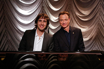 Josh Groban, Gary Sinise, Valentines episode, Policial anjos HD wallpaper