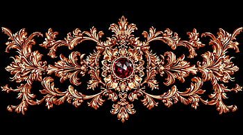 Elegant Rose Gold Design - Ultra, rose gold, ornate, design, christmas ornaments, vintage HD wallpaper