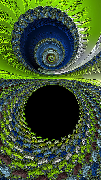 Trippy Psychedelic Fractal, Abstract, fractal HD phone wallpaper