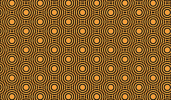 Autumn Circles, interlocking, black, circle, autumn, orange HD wallpaper