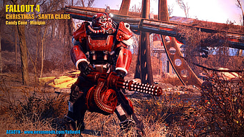 Christmas - Santa Claus Power Armor at Fallout 4 Nexus - Mods and community HD wallpaper