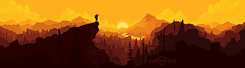 Firewatch, Forest lookout, Mystery unraveling, Beautiful landscapes HD wallpaper
