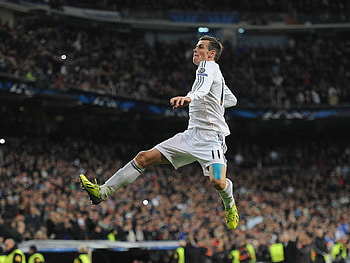 Real Madrid vs Galatasaray, Gareth Bale HD wallpaper